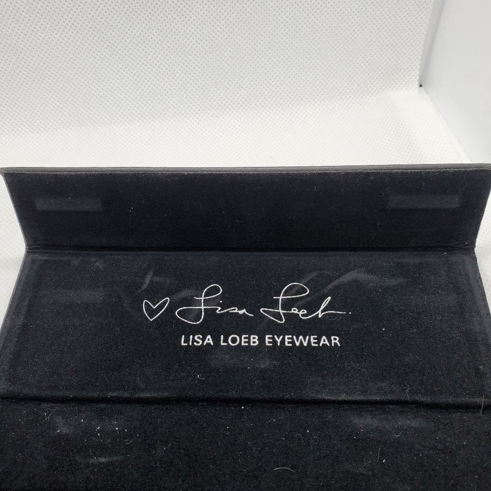 Lisa Loeb Black & White Glasses Case & Cleaning Cloth - Picture 7 of 7